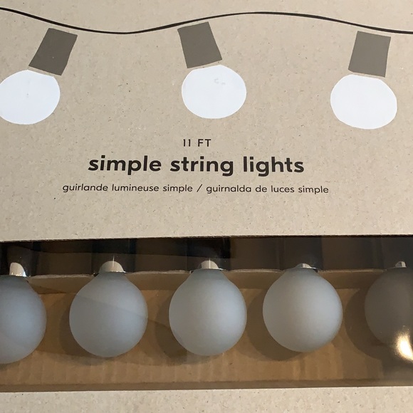 Indoor / Outdoor string lights from West Elm - Picture 1 of 2